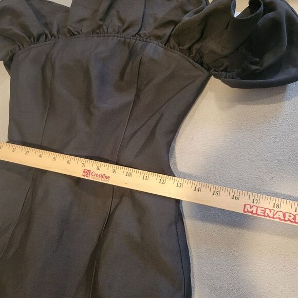 Keepsake Black Maxi Only Love Gown Off Shoulder Dress Size XXS - Picture 6 of 10